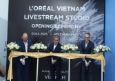 L'Oréal khai trương cơ sở Livertream hiện đại đầu tiền tại Việt Nam