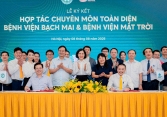 Bệnh viện Bạch Mai hợp tác toàn diện với Bệnh viện Mặt Trời trong đào tạo và chuyển giao kỹ thuật chuyên môn