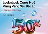 LocknLock cùng Huế vững vàng sau bão lũ