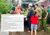 Thông báo của Công an Đắk Lắk gửi tới người dân khi nhận quà hỗ trợ mưa lũ gây 'bão' mạng