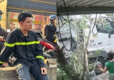 Nguyễn Mai Thi - chàng lính cứu hỏa liều mình cứu nữ sinh 17 tuổi trước mũi xe container mất lái