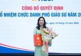 Dấu ấn của PGS.TS Lưu Thị Tho trong nghiên cứu công nghệ vật liệu dệt may
