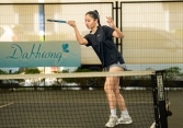 Dàn chị đẹp, em xinh khuấy đảo Giải Pickleball VTV Cúp 2025