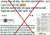 Xử lý người phụ nữ đăng tải bài viết xúc phạm người dân Hải Dương