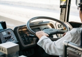 Người lái xe bus ở Kyoto