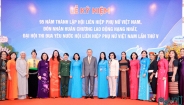 Hội Liên hiệp Phụ nữ Việt Nam kỷ niệm 95 năm, đón Huân chương Lao động hạng Nhất