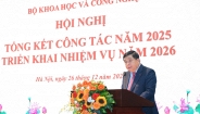 Phó Thủ tướng Nguyễn Chí Dũng: Xác định 5 nhiệm vụ trọng tâm để khoa học và công nghệ tạo bứt phá trong năm 2026