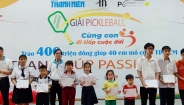 Nhiều nghệ sĩ tham gia giải pickleball “Cùng con đi tiếp cuộc đời”