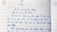 Học sinh tiểu học viết văn tả mẹ 'ác hơn dì nghẻ' khiến dân mạng cười đau bụng, đoạn kết mới là đỉnh cao