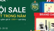 Giáng sinh bùng nổ ưu đãi đến 70%++ tại LocknLock Brand Day Long Hậu, cơ hội nhận ngay iPhone 17