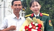Quyết tâm vượt khó của nữ thủ khoa ghi tên vào lịch sử Học viện Kỹ thuật Quân sự