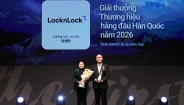Đằng sau cú đúp giải thưởng của LocknLock tại Giải thưởng Thương hiệu hàng đầu Hàn Quốc năm 2026
