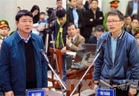 Hôm nay, ông Đinh La Thăng cùng Trịnh Xuân Thanh hầu tòa