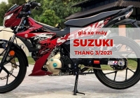 Giá xe máy Suzuki tháng 3/2021: Raider FI giữ giá 48,9 triệu đồng