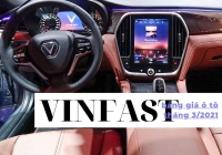 Bảng giá ô tô VinFast tháng 3/2021