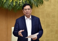 Thủ tướng Phạm Minh Chính yêu cầu NHNN làm việc gì dứt điểm việc đó, có giải pháp căn cơ phát triển thị trường tài chính
