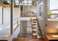 Ngôi nhà nhỏ ở Nhật Bản: Lệch tầng, thiết kế thông minh và đầy sáng tạo về không gian