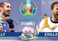 Xem trực tiếp chung kết Euro 2020 Italia vs Anh, lúc 2h ngày 12/7