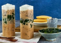 Món ngon mỗi ngày: Cách làm trà sữa hạt é sương sâm
