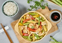 Món ngon mỗi ngày: Cách làm món măng tây xào tôm, mực
