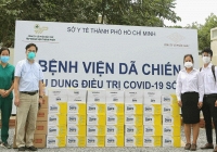 Vinamilk ủng hộ thêm 5 tỷ đồng sản phẩm và thiết bị y tế cho các trung tâm hồi sức tích cực và bệnh viện tuyến đầu