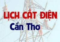 Lịch cúp điện Cần Thơ từ ngày 03/10-09/10/2021