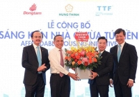 Hưng Thịnh, Đồng Tâm và Gỗ Trường Thành bắt tay xây nhà ở vừa túi tiền