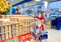 Tiêu thụ hàng hóa tăng mạnh trong những ngày giáp Tết