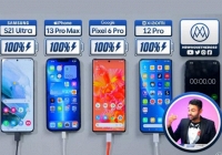 So sánh thời lượng pin Galaxy S22 Ultra với iPhone 13 Pro Max, Galaxy S21 Ultra, Xiaomi 12 Pro,…