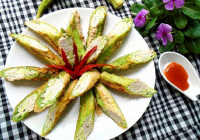 Món ngon mỗi ngày: Đậu bắp nhồi chiên giòn
