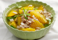Món ngon mỗi ngày: Canh bạch quả bí đỏ
