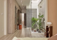 Nhà ống ấn tượng với thiết kế ngập tràn ánh sáng tự nhiên