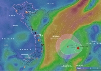 Miền Trung và Tây Nguyên được dự báo mưa lớn, nước sông dâng cao vào chiều nay