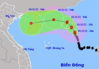 Bão số 7 giật cấp 13, khả năng ít ảnh hưởng trực tiếp đất liền nước ta