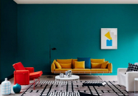 Phong cách Color Block - sáng tạo khối màu trong thiết kế nội thất