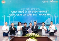 Doanh nghiệp ở Đắk Lắk thuê 250 xe ô tô điện VinFast từ GSM để làm dịch vụ taxi