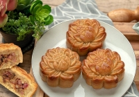 Món ngon mỗi ngày: Cách làm bánh trung thu nướng nhân xôi xéo thịt kho