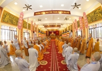 Núi Bà Đen ngợp bóng áo cà sa trong ngày hội Phật giáo lớn nhất tỉnh Tây Ninh