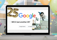Google Doodle đổi logo mới mừng sinh nhật lần thứ 25 của Google