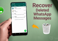 Cách khôi phục tin nhắn WhatsApp đã xóa mà không cần sao lưu iOS