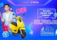 PewPew livestream bán xe máy điện VinFast tối 12/12 với nhiều ưu đãi hấp dẫn