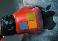 Microsoft thách thức Apple trở thành công ty giá trị nhất thế giới