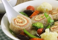 Món ngon mỗi ngày: Canh bóng thả (bóng bì lợn) thơm ngon đậm phong cách Bắc