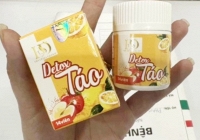 Cảnh báo sản phẩm Detox Táo giảm cân chứa chất cấm