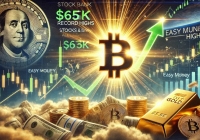 Bitcoin phá mốc 65.000 USD, cổ phiếu và vàng lập kỷ lục mới khi chính sách tiền tệ thúc đẩy thị trường