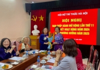 Hội Nữ trí thức Hà Nội ghi dấu ấn đậm nét với nhiều hoạt động thiết thực trong năm 2024