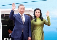 Tổng Bí thư Tô Lâm và Phu nhân bắt đầu chuyến thăm cấp Nhà nước Cộng hòa Indonesia, thắt chặt tình hữu nghị song phương