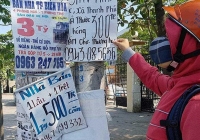 Nhiều trang rao bán bất động sản lại xuất hiện những tin quảng cáo rao bán đất có nội dung bằng những sự việc 'giật gân' nhằm cố tình thu hút người xem.