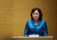 Thống đốc Ngân hàng Nhà nước Nguyễn Thị Hồng đã làm rõ thêm một số vấn đề về tín dụng bất động sản