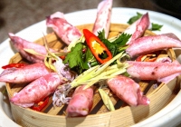 Món ngon mỗi ngày: Cách làm mực hấp gừng sả sốt mắm chanh tuyệt ngon